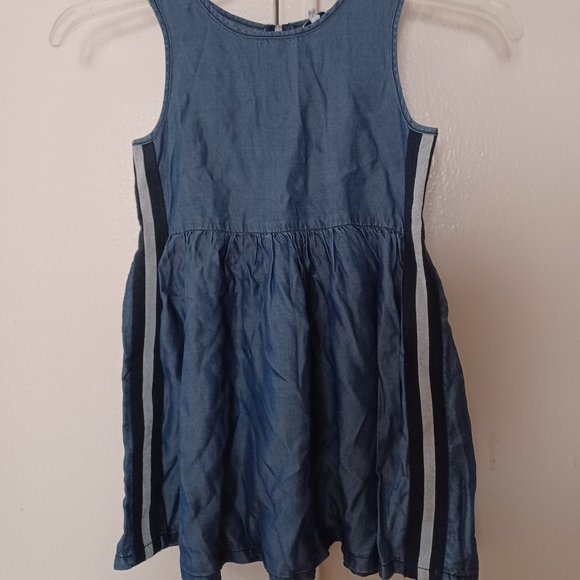 NEW Splendid Indigo Girl's Dress with Cute Detail at side seam- Size 5-6 - Picture 1 of 4